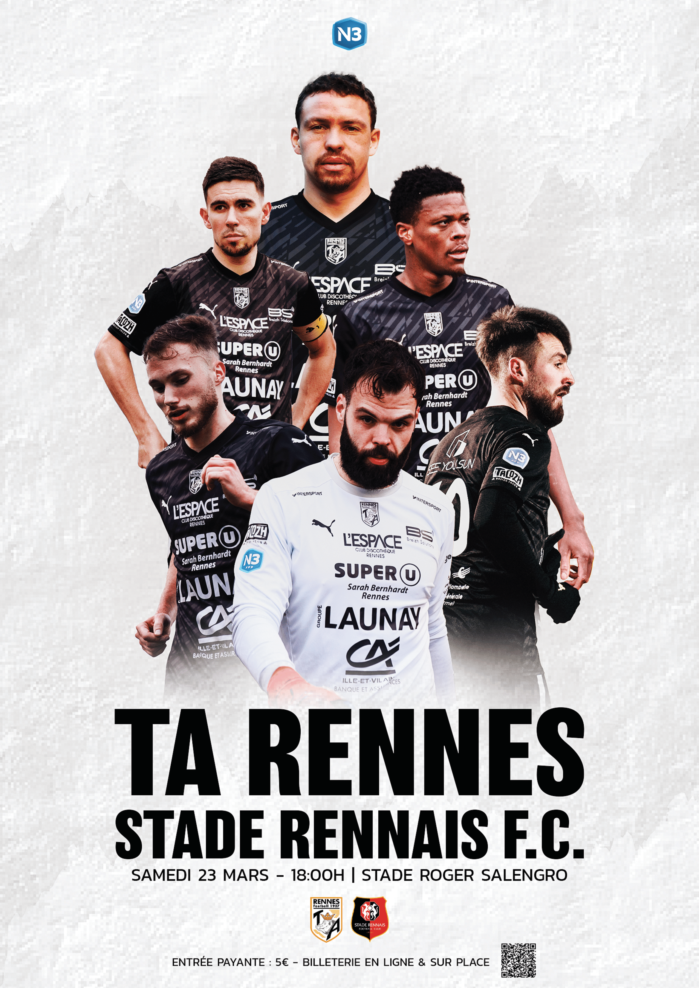 N3. DERBY RENNAIS : TA RENNES – STADE RENNAIS F.C.
